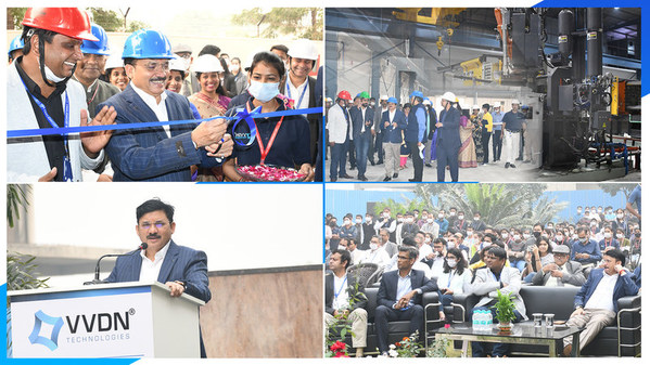 Minister of State for Communication Devusinh Chauhan inaugurates VVDN’s new Die Casting Facility