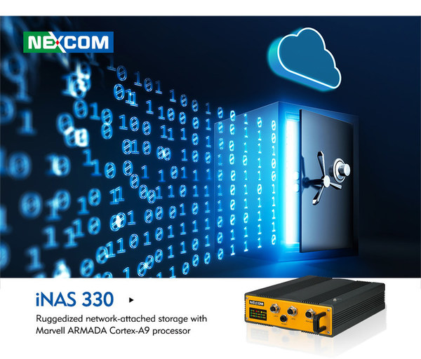 NEXCOM’s iNAS 330 Improves Data Security in Harsh Operating Environments