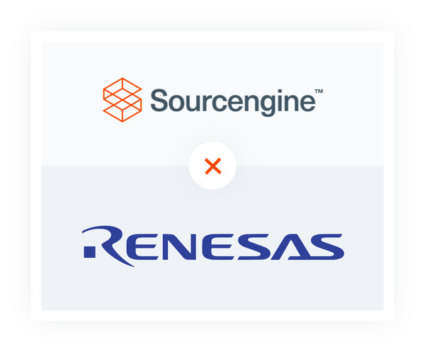 Sourcengine to expand mass market access to Renesas’ extensive portfolio using transformative online platform