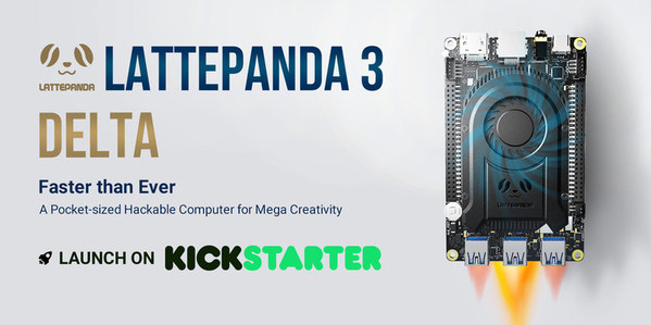 The World’s Thinnest Pocket-sized Hackable Computer – LattePanda 3 Delta now on Kickstarter!