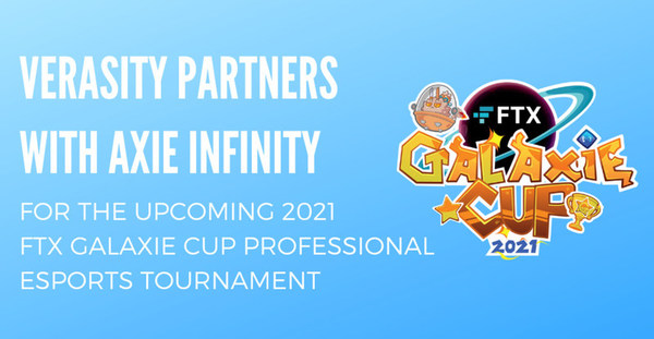 Verasity partners with Axie Infinity for the FTX GalAxie Cup Professional Esports Tournament