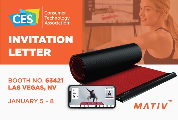 Omolle to Debut Ultimate Interactive Workout Mat “MATIV” at CES 2022