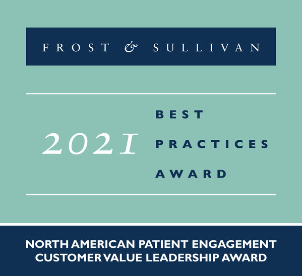 Stericycle Communication Solutions Earns Frost & Sullivan’s 2021 Best Practices Customer Value Leadership Award in the North America Patient Engagement Industry