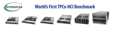 Supermicro Announces World’s First TPCx-HCI Benchmark Result