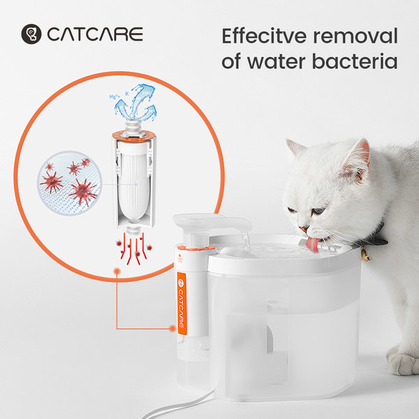 Hydrate Your Pet Right by CatCare Ultra Clean Pet Water Fountain