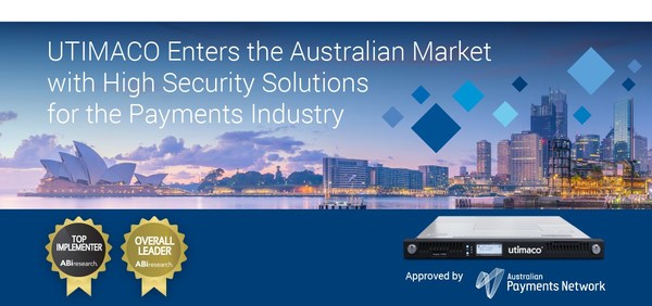 Utimaco enters Australia market with high-security solutions for the payment industry