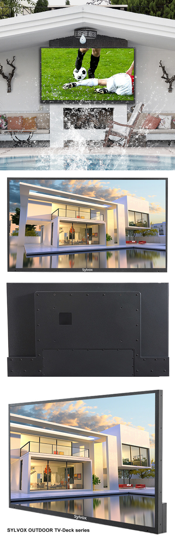 Sylvox 3rd Generation Outdoor TVs Global Released with More Comprehensive Performance