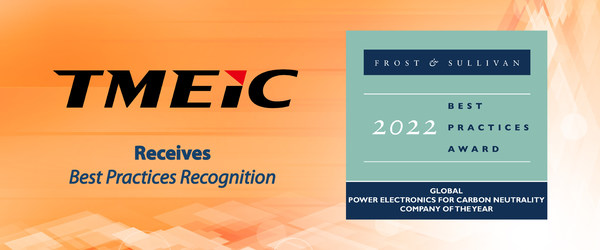 TMEIC Applauded by Frost & Sullivan for Addressing the Carbon Neutrality Challenge with Its Power Inverters and Uninterruptible Power Supply Solutions