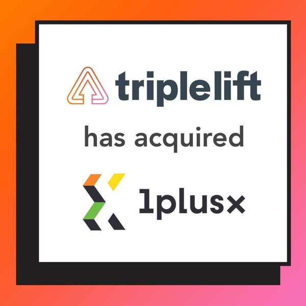 TripleLift Acquires 1plusX to Bring First-Party Data to Publishers & Advertisers