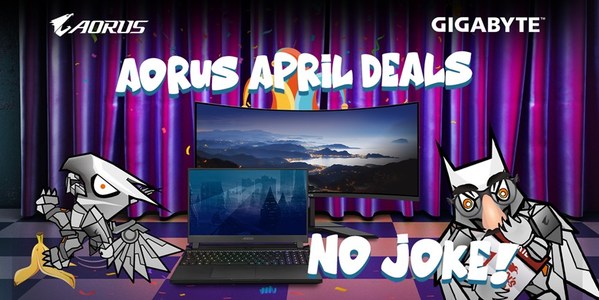 GIGABYTE April Fool Promo – Only a Fool Would Miss These Deals