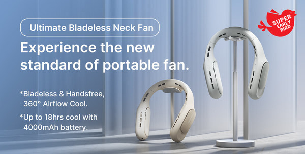 2022 NEW IN: JISULIFE Launched FA35Pro Ultimate Bladeless Neck Fan Prep For Beating Summer Heat