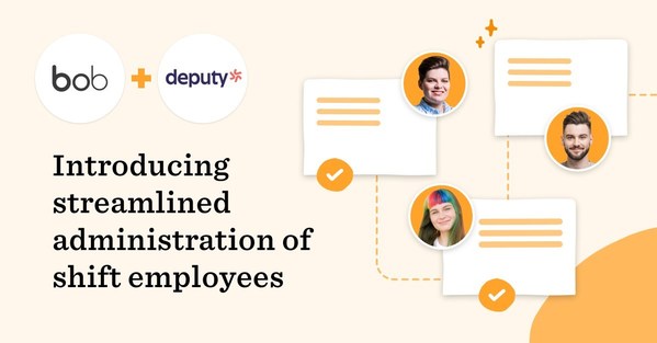 HR Tech Disruptor HiBob Partners with Deputy to Streamline Administration of Shift Employees