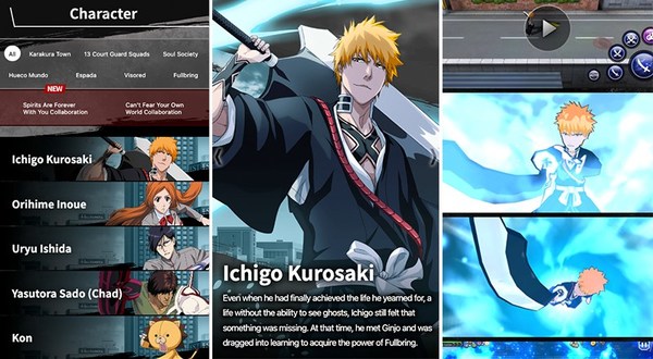 “Bleach: Brave Souls” Official Website Updated with Over 135 Character Profiles