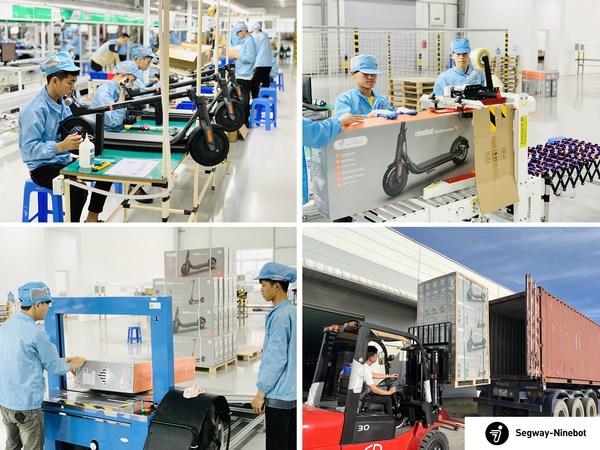 Expanding in ASEAN countries, Segway-Ninebot’s First Order Shipped from Vietnam