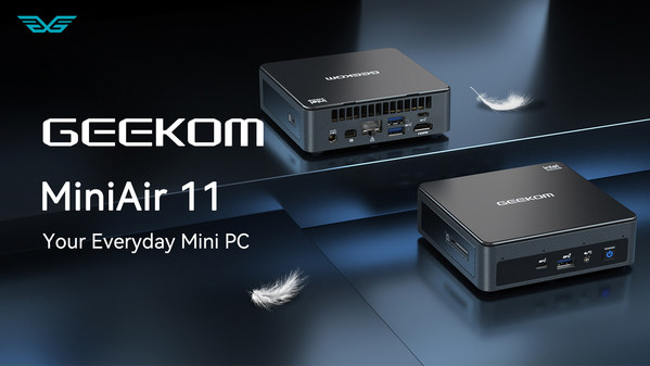It’s here, GEEKOM MiniAir 11: Your Everyday Mini PC.