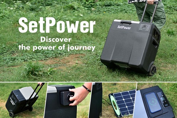 Setpower just released its newest model, the X50, a built-in battery portable car refrigerator designed for the outdoor lifestyle