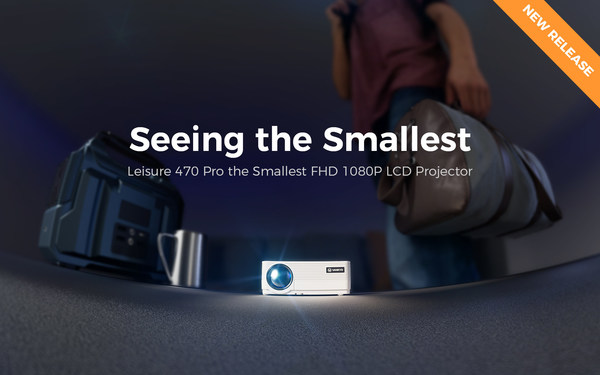 VANKYO Debuts the World’s Smallest Full HD 1080P LCD Projector in 2022, the VANKYO Leisure 470 Pro