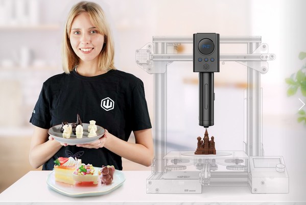 Wiiboox Launches Food 3D Printer Extruder Named LuckyBot — New Dimension to FDM 3D Printers and Food Creations