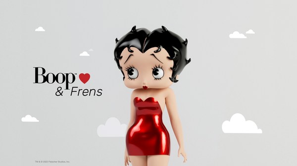 Animated Icon Betty Boop’s NFT Launch of ‘Boop & Frens’ Marks Her First Step Into the Metaverse
