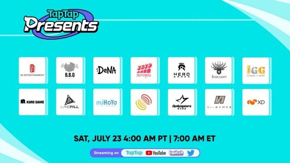 Anticipated Online Showcase TapTap Presents Returns On July 23, 2022