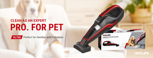 VacLife 2022 New Release VL726 Pet Pro Handheld Vacuum Has Gained 3M Likes in the US