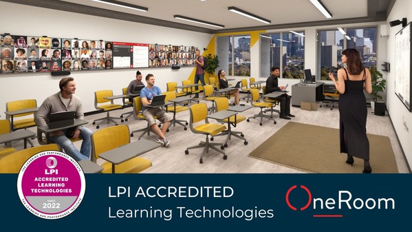 X2O Media Achieves Learning Technologies Accreditation for X2O OneRoom from the Learning Performance Institute