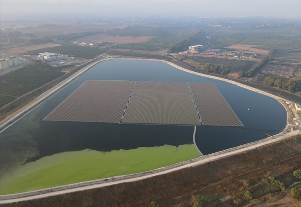 JA Solar and S’ENERGY Complete Installation of 10.705MW Floating PV Project in Israel