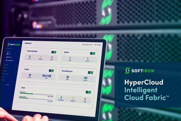 SoftIron Introduces HyperCloud, a Turnkey, Fully-integrated Intelligent Cloud Fabric(TM)