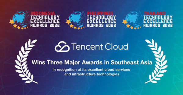 Tencent Cloud Wins Three Major Awards at the Asian Technology Excellence Awards 2022