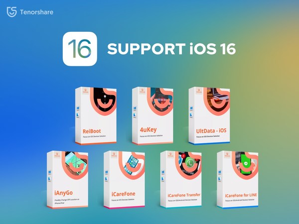 Tenorshare Software is Now Compatible with Apple’s iOS 16