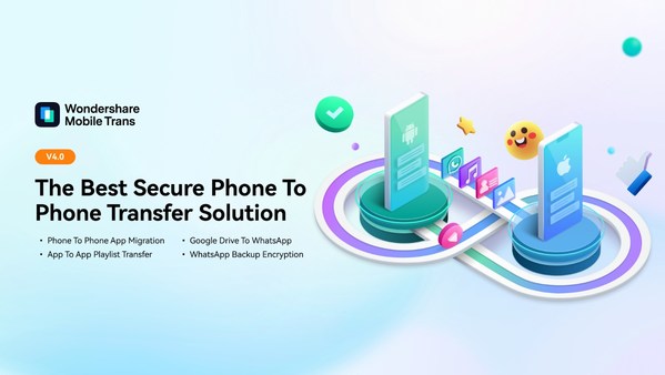 Wondershare MobileTrans V4.0 Release Provides a Streamlined Phone-to-Phone Transfer Solution Coincide with iPhone 14 Launch