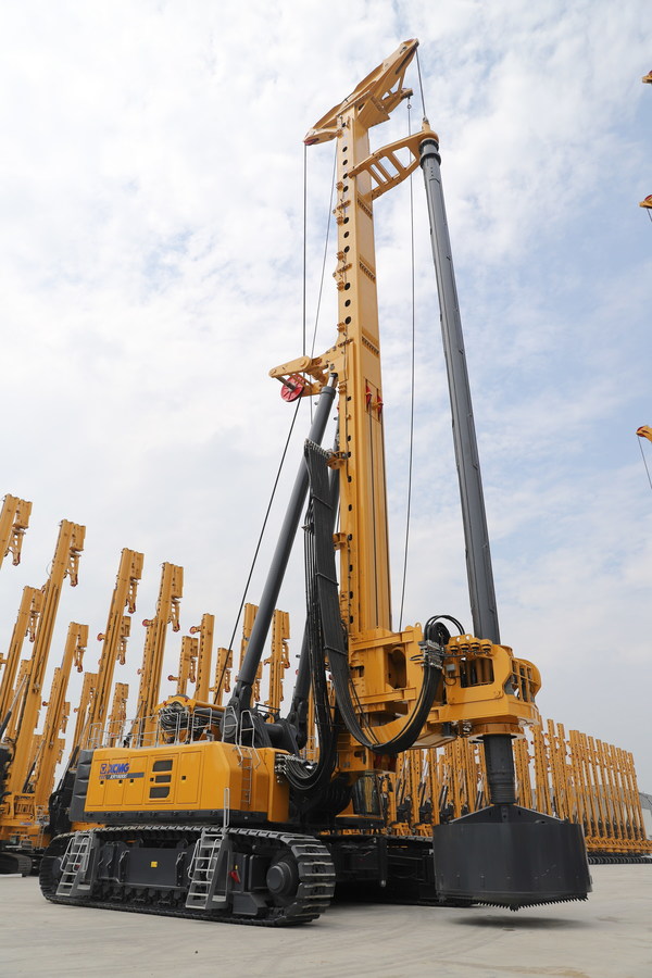 XCMG’s XR1600E, the World’s Largest Rotary Drilling Rig, Rolls off the Assembly Line