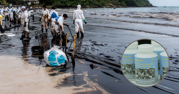 Chula Launches “Microbes to Clean Marine Oil Spill Bioproducts”
