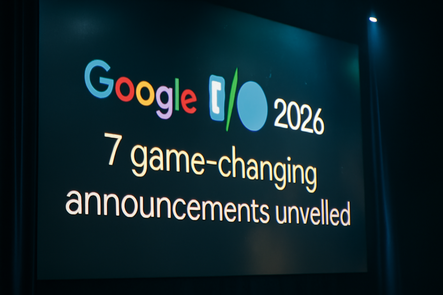 Google I/O 2026: Top 7 Game-Changing Announcements Unveiled — Google announcements